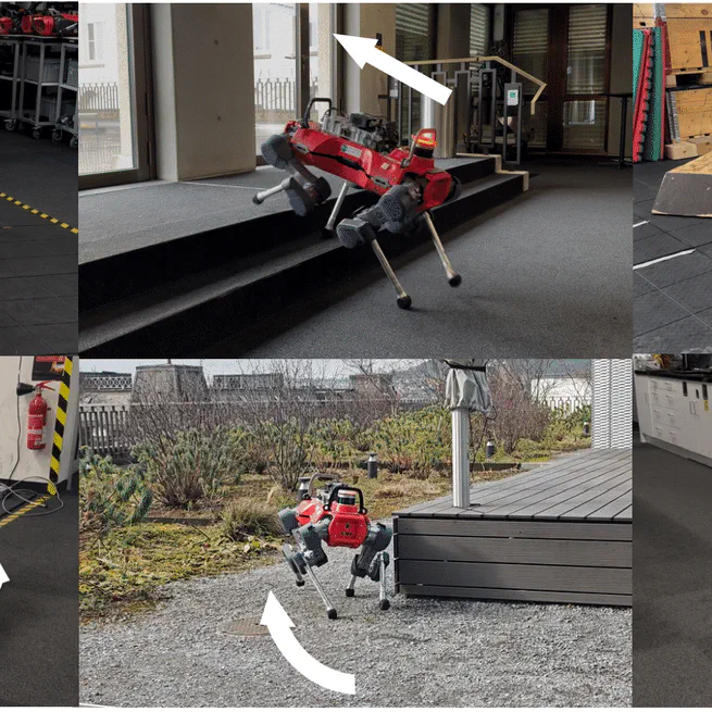 Motion Priors Reimagined: Adapting Flat-Terrain Skills for Complex Quadruped Mobility